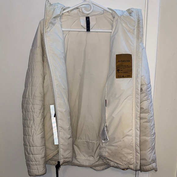 Adidas Terrex White Quilted Jacket - Picture 5 of 9